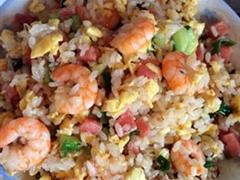 虾仁炒饭