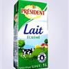 总统牌脱脂牛奶