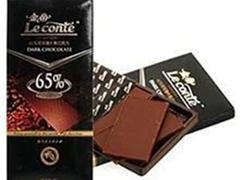 金帝65%可可薄片黑巧克力