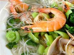 海鲜鸡汁味米线（米线+蔬菜)