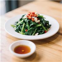 凉拌菠菜