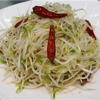 炝炒绿豆芽