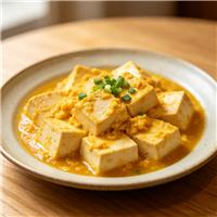 蛋黄烩豆腐