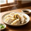 杏鲍菇素水饺