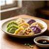 多彩素水饺