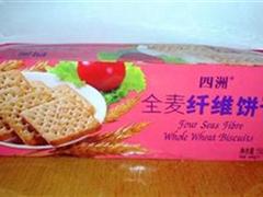 四洲全麦纤维饼干
