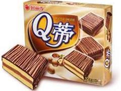 好丽友Q蒂榛子巧克力味蛋糕