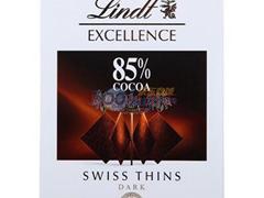 lindt瑞士莲特级纯味85%黑巧克力