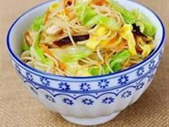 高丽菜炒米粉