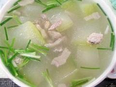 冬瓜肉片汤