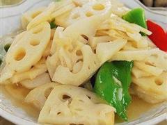 素炒白花藕