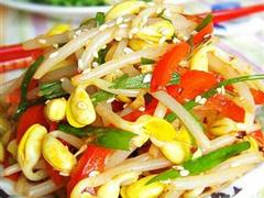 凉拌黄豆芽