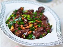肉末猪血