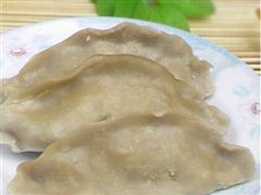 青椒莜面蒸饺