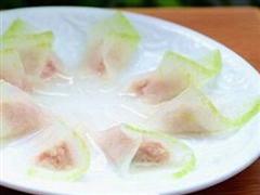 水晶冬瓜饺