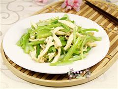 小炒香干芹菜