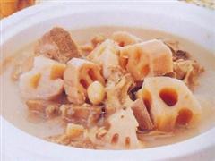 莲藕苹果排骨汤
