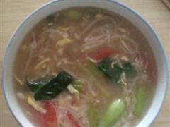 金针菇鸡蛋汤