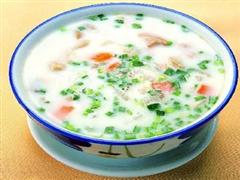鲫鱼白扁豆粥