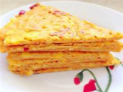 胡萝卜鸡蛋黄金饼