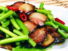 蒜薹炒腊肉