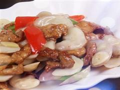 菱角炒里脊