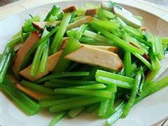 香干炒芹菜