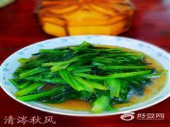清炒油麦菜