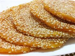 芝麻南瓜饼
