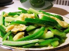 青椒炒黄瓜