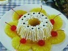菠萝杏仁冻