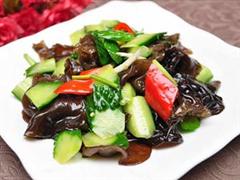 木耳炒黄瓜