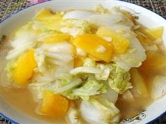 木瓜炒大白菜