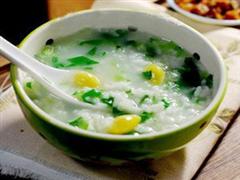白果青菜粥