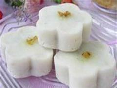 莲子白芥山药糕