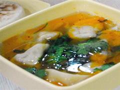 莲子西芹鸡肉褒