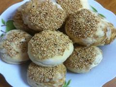 椒盐麻酱烧饼