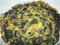 螺旋藻海带燕麦片煎蛋