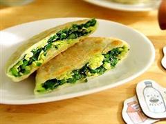 韭菜虾皮馅饼