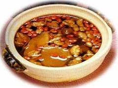 鲜花生叶汤