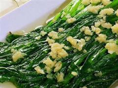 蒜茸油麦菜