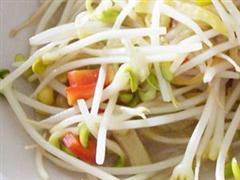 清炒黄豆芽