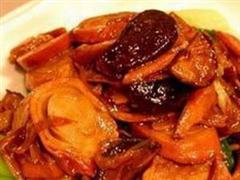 鲜菇素鸡片