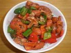辣子素肉丁