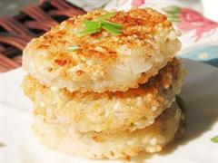 焦香糯米藕饼