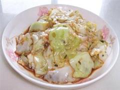 糖醋圆白菜