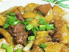 肉烧土豆