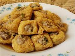 油豆腐塞肉