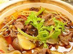 砂锅牛肉