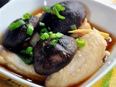 冬菇蒸鸡翅